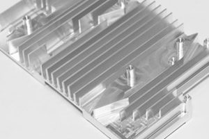 Precision CNC Milling of Aluminum Monolithic Heatsink